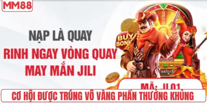 Vòng Quay May Mắn - Cơ Hội Vàng Dành Cho Người Chơi MM88 2 Cơ hội được trúng vô vàng phần thưởng khủng