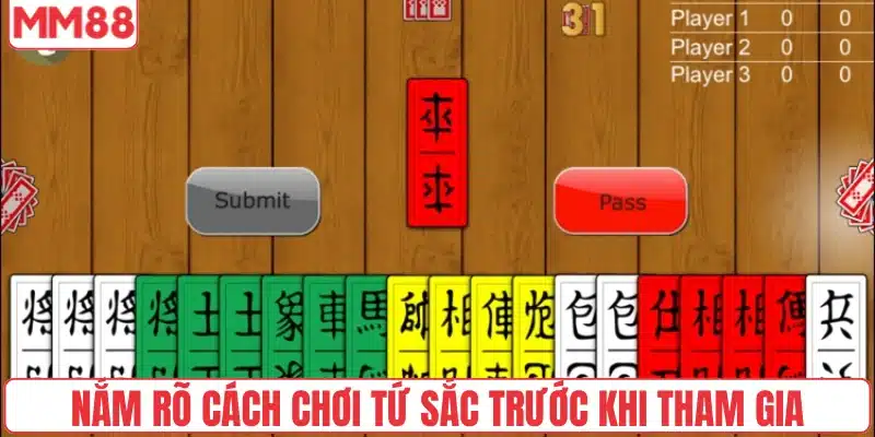 Cách Chơi Tứ Sắc Chuẩn Nhất Cho Người Mới Năm 2025 3 Nắm rõ cách chơi Tứ Sắc trước khi tham gia